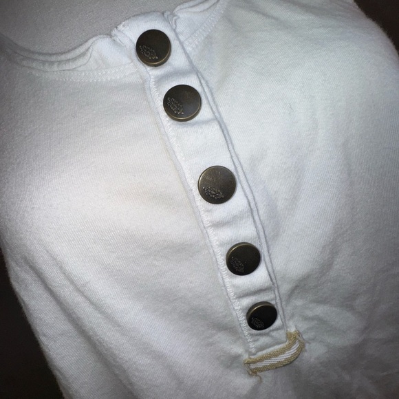 White Oversized boho tank - Picture 2 of 9